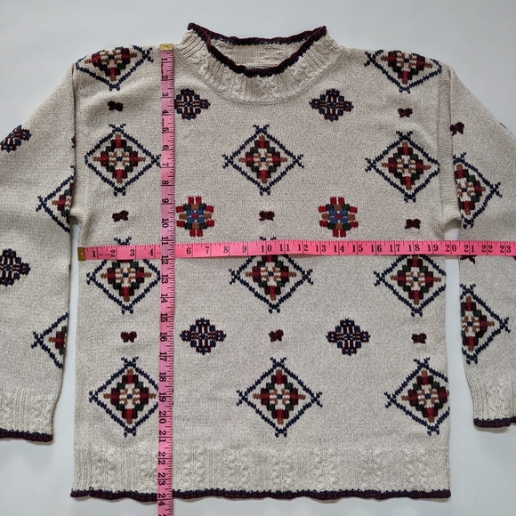 Vintage Willow Ridge silk knit sweater, men's small - Picture 8 of 8